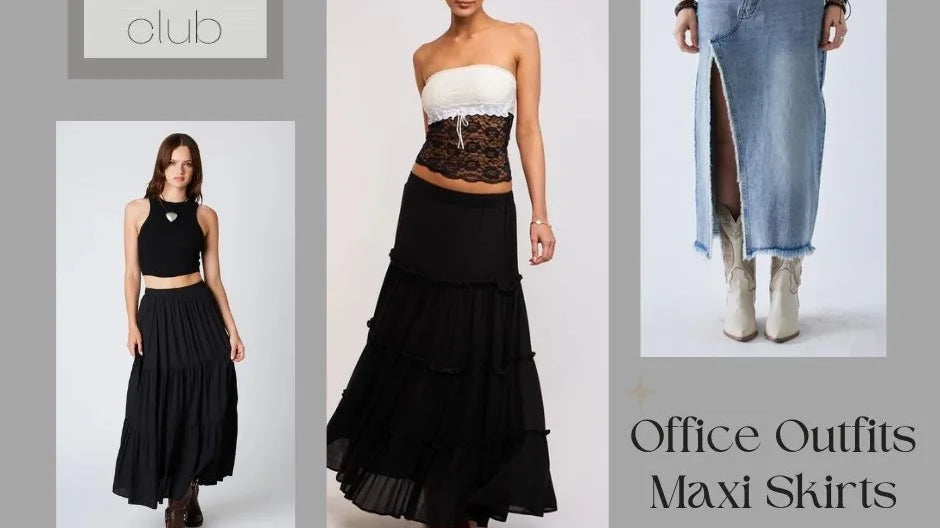 Office Outfits That Make Maxi Skirts at Work Totally Boss-Worthy