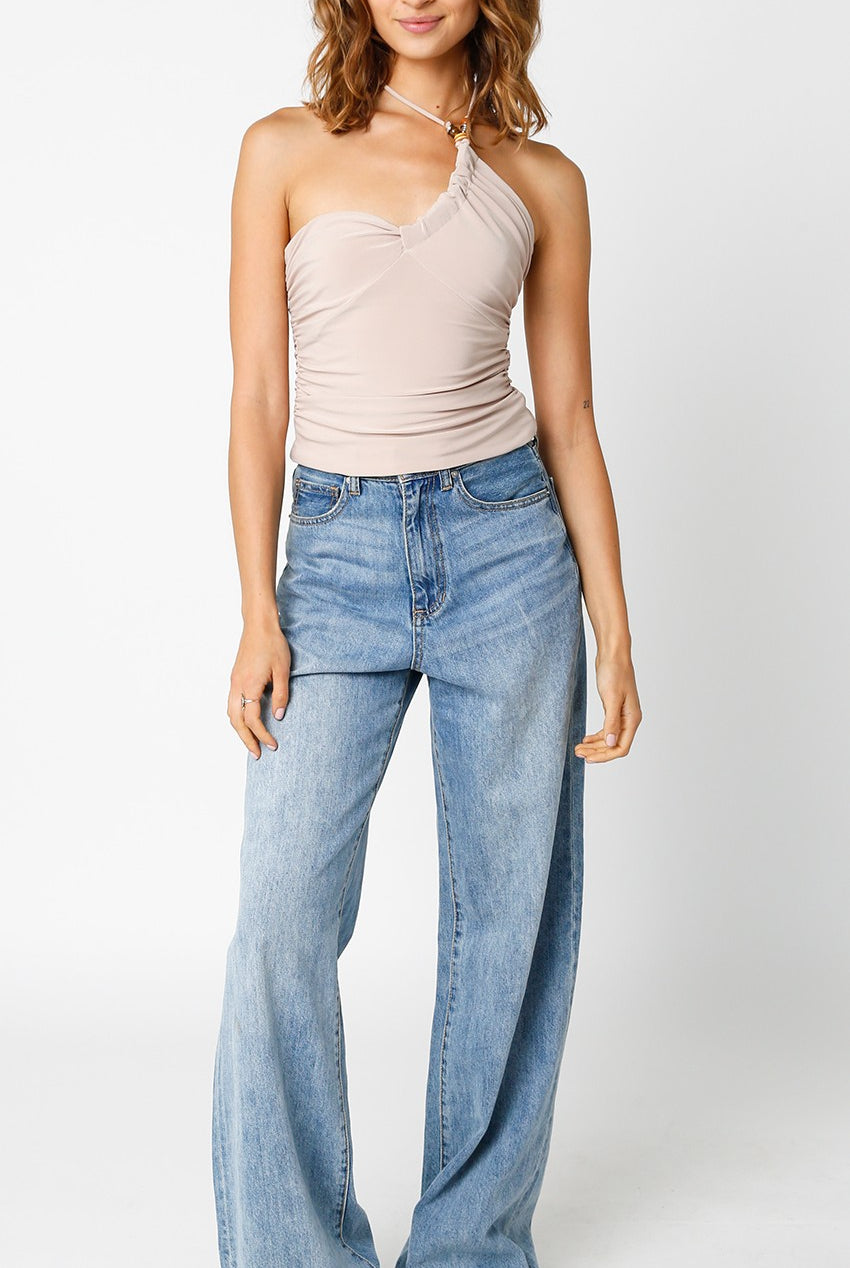 Beaded Halter Top