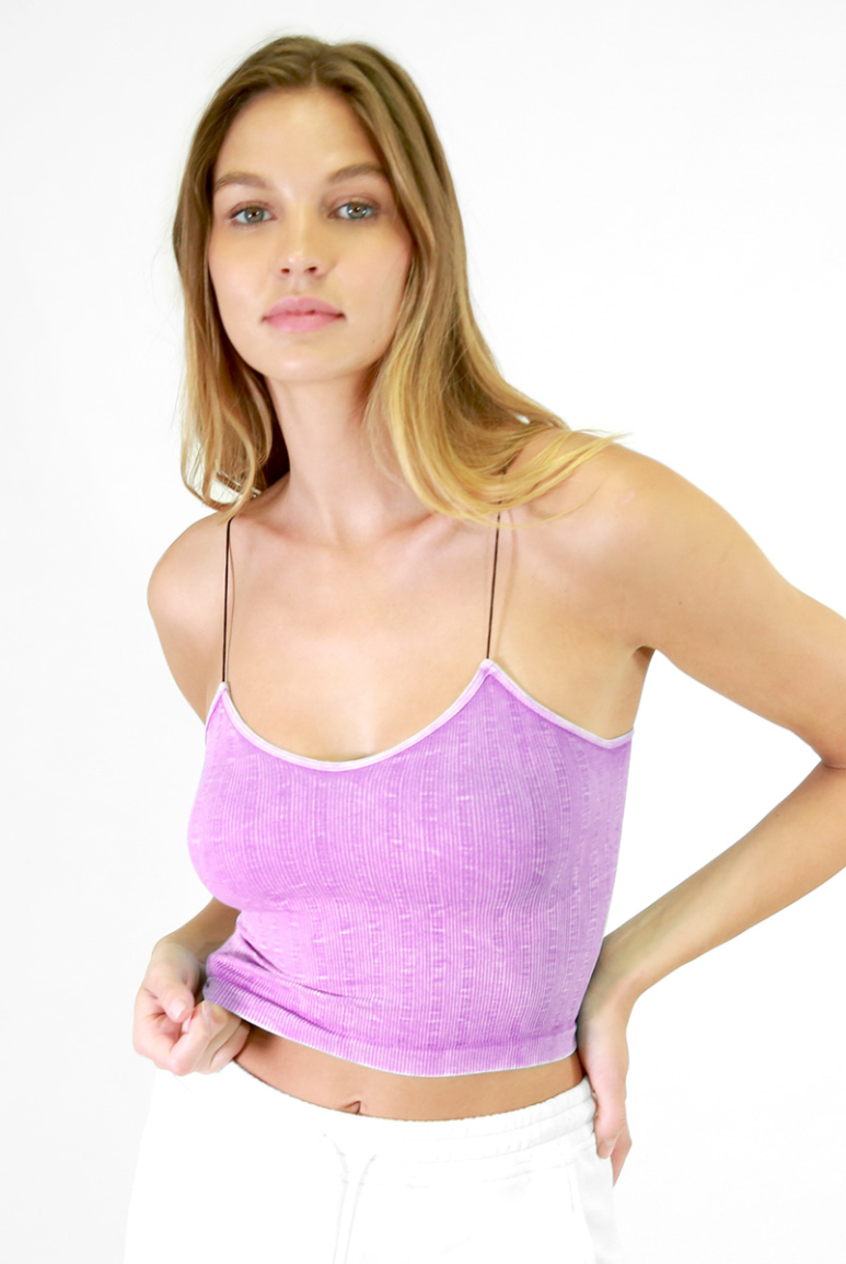Orchid Skinny Strap Cami