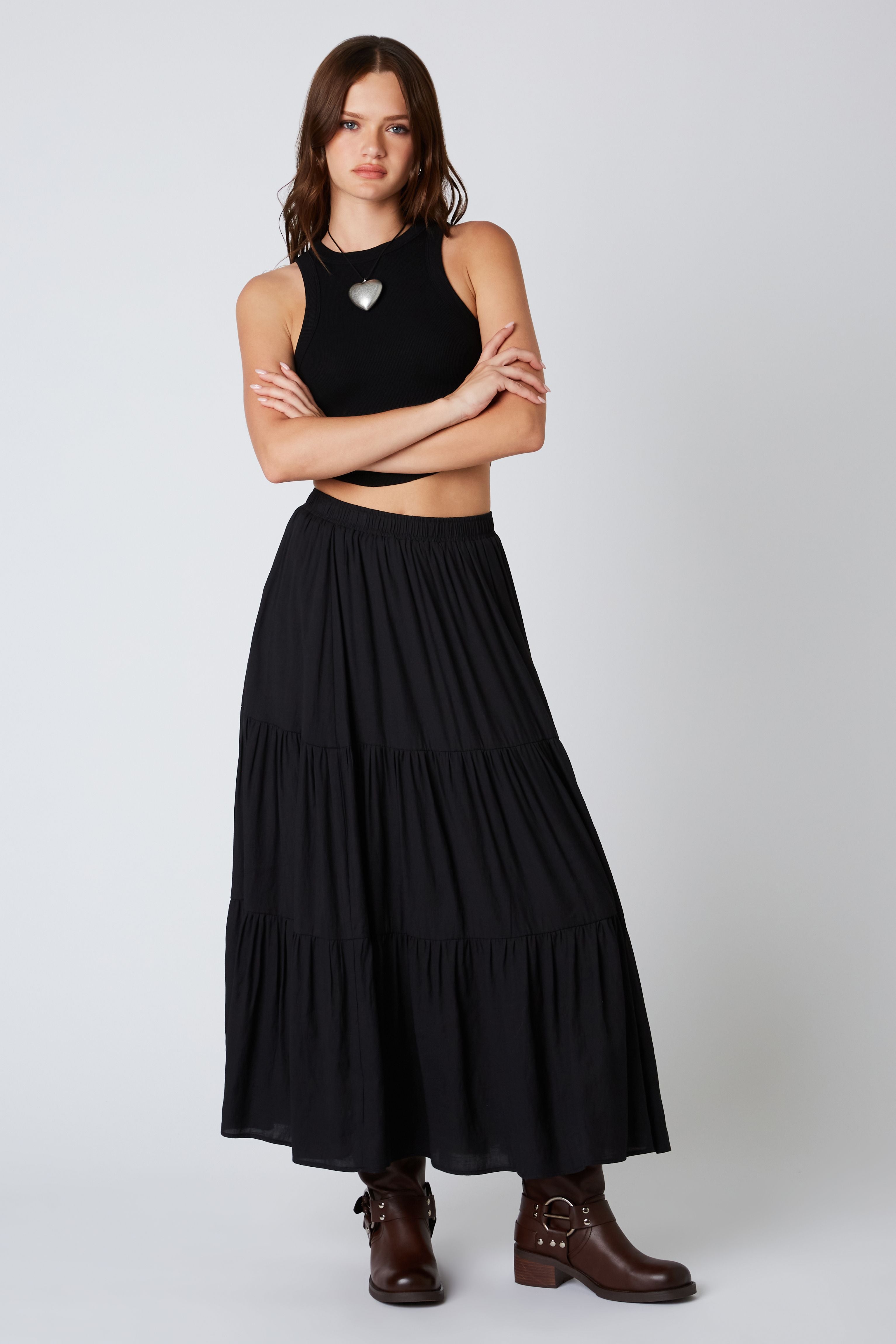 Black Maxi Skirt