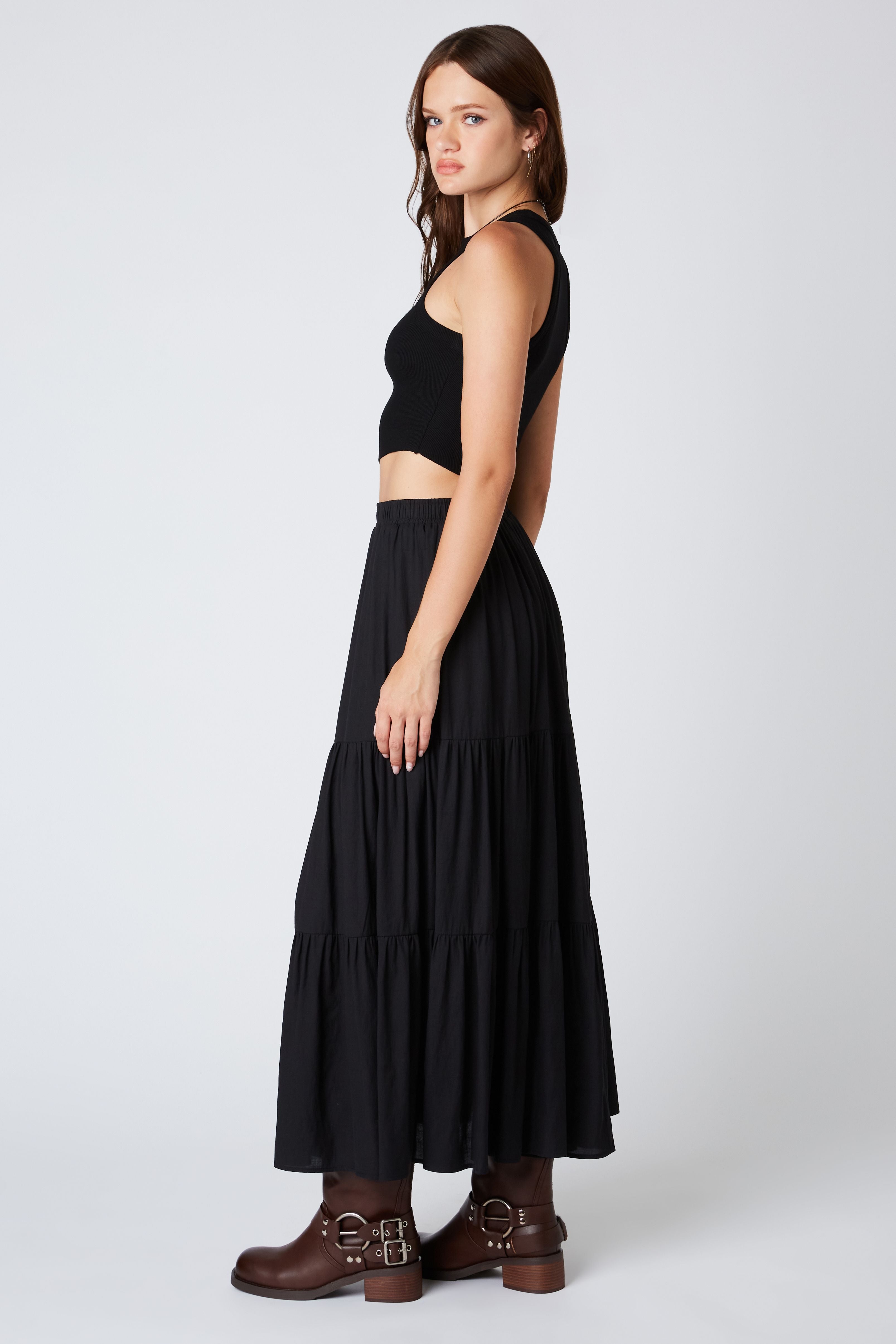 Shop Women's Black Maxi Skirts