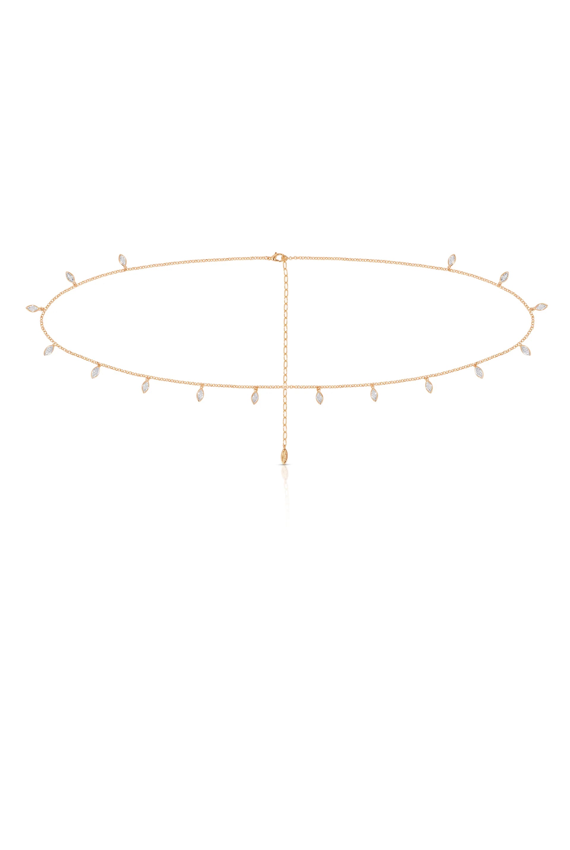 Crystal Drop Belly Chain