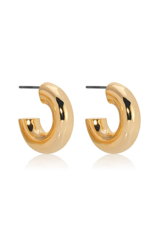 Small Gold Hoops