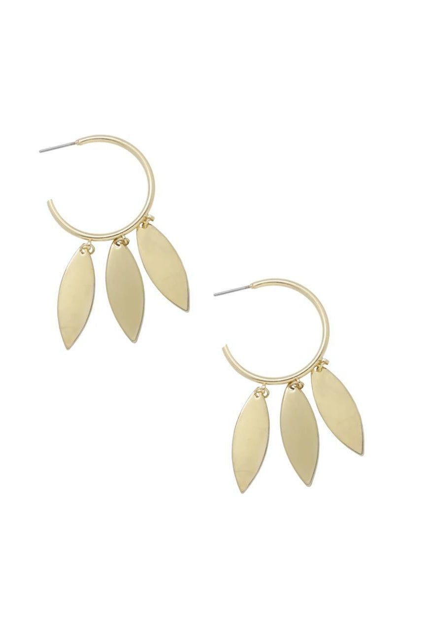Gold Dangle Earrings
