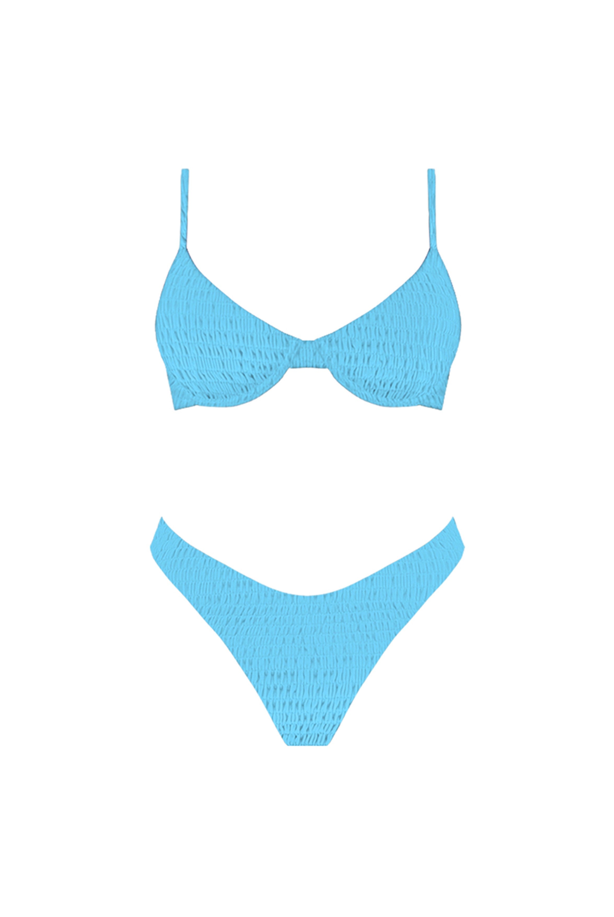 Light Blue Swimsuit 2 Piece