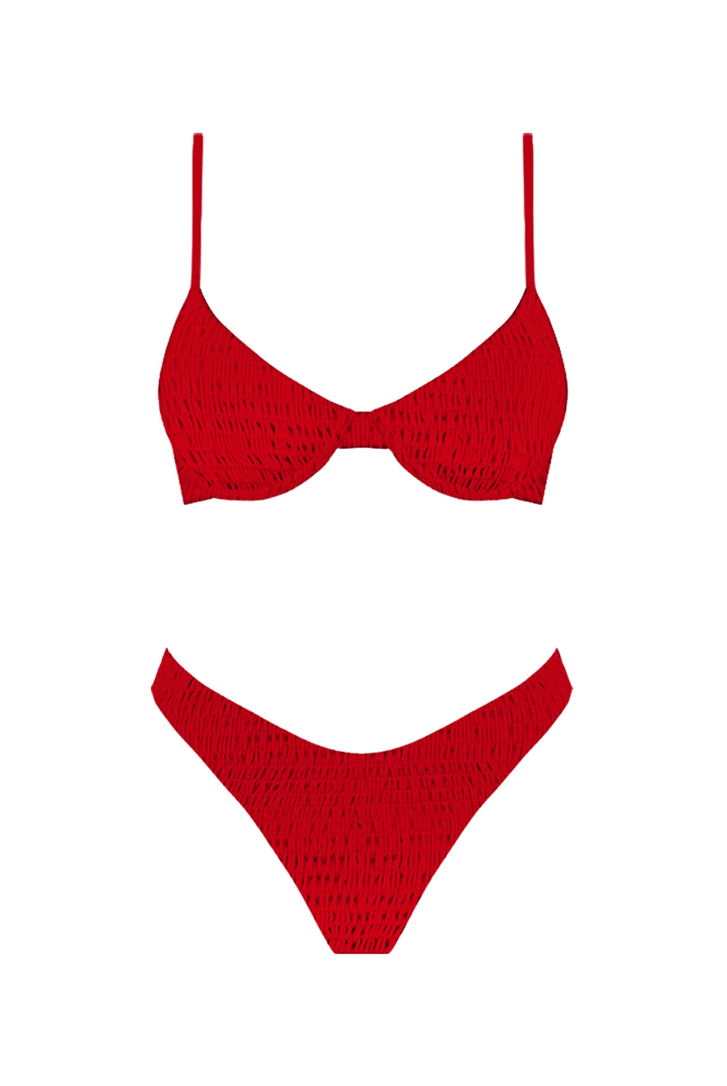 Red Bikini Set