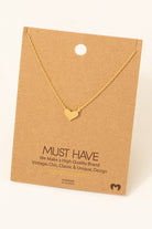Dainty Gold Heart Necklace