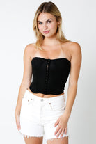 strapless summer tops