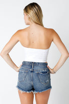 White Crop Tops