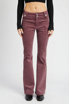 Low Waisted Corduroy Pants - boutique women's clothes