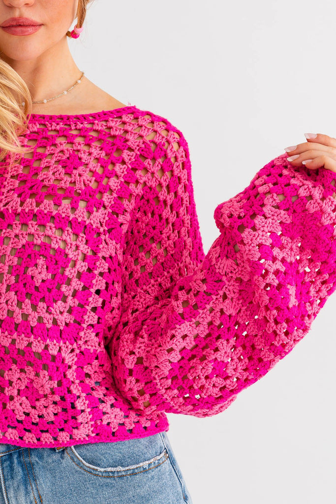 Crochet Square Sweaters