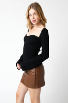 Black Sweaters for Women