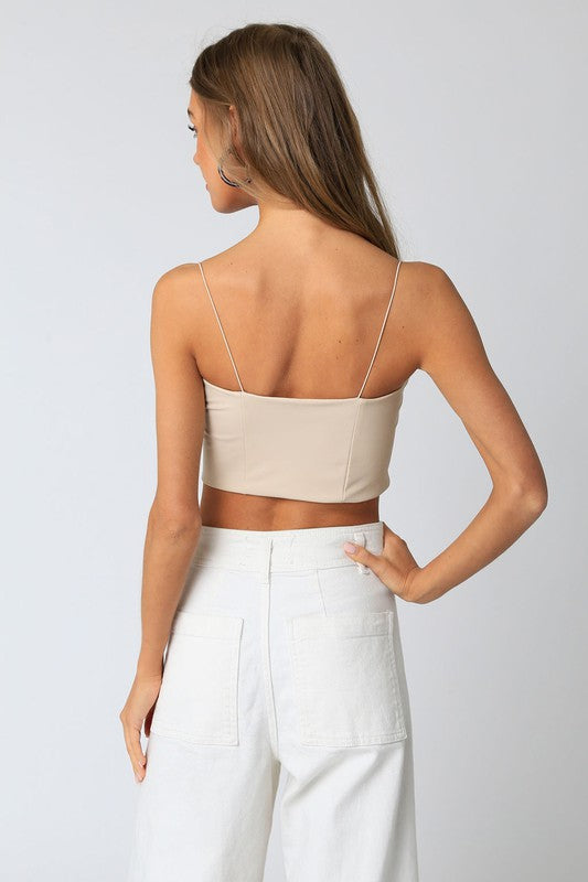    Crop Top - Corset - Back