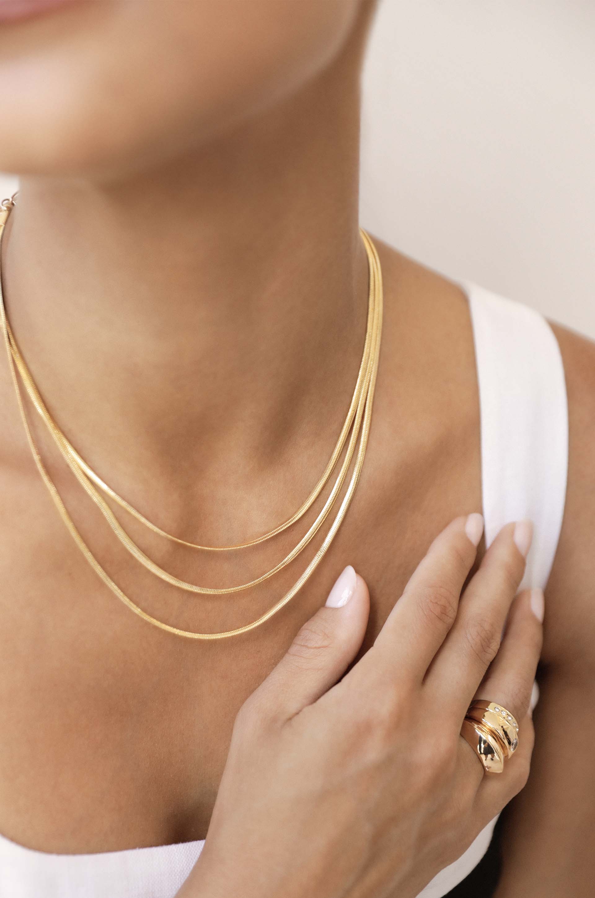 Gold Layered Necklace