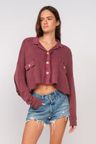 Cropped Shacket