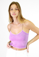 Orchid Skinny Strap Cami