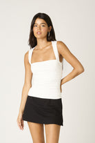 Black Skirt With Slits On Both Sides