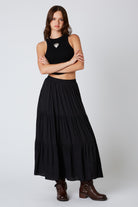 Black Maxi Skirt