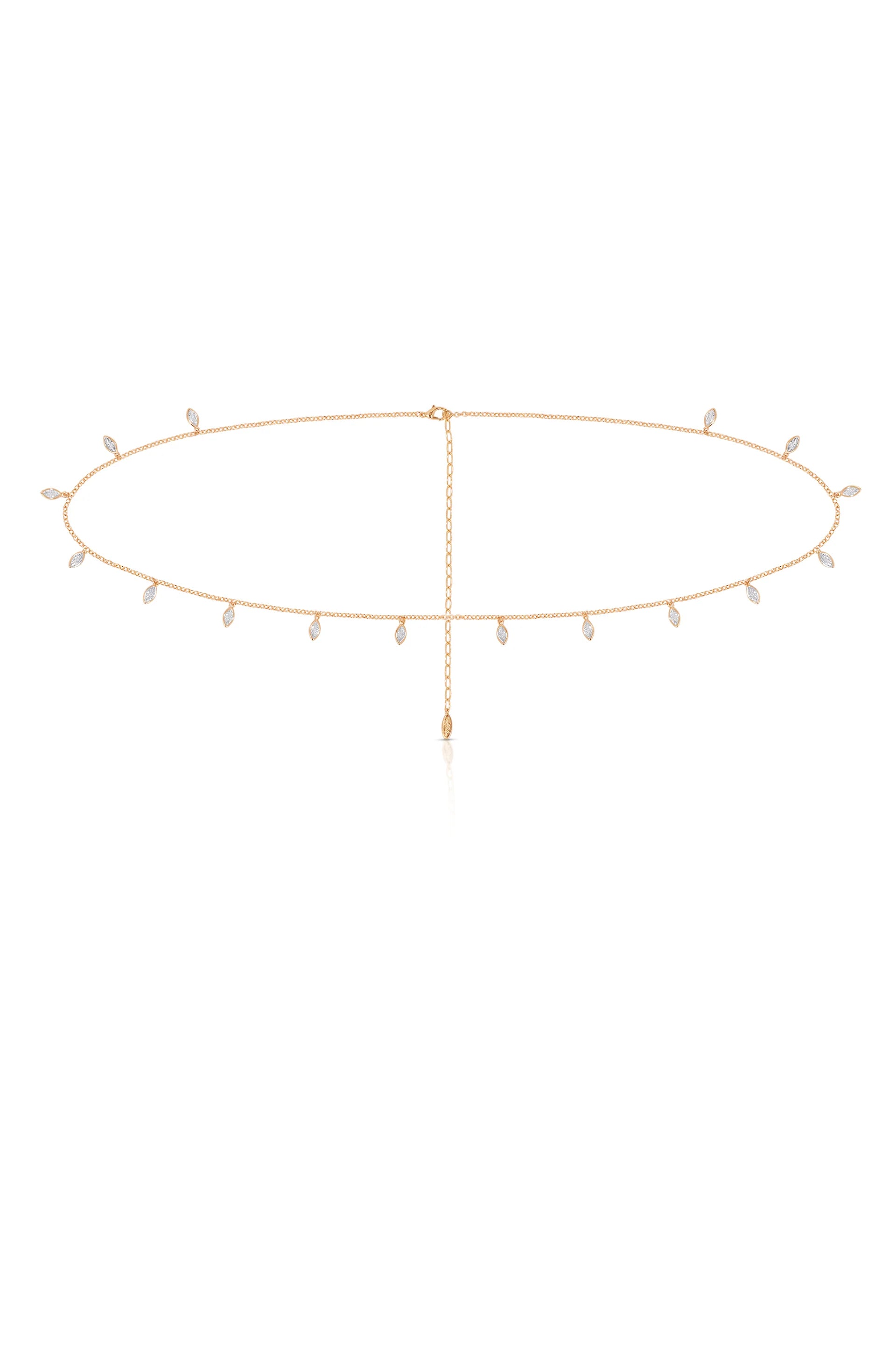 Crystal Drop Belly Chain