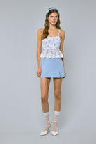 Light Blue Skirt