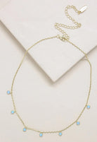 Blue Opal Necklace