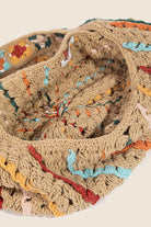 Multi Color Crochet Bag