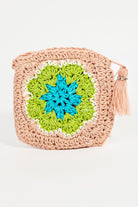 Pink Crochet Coin Purse